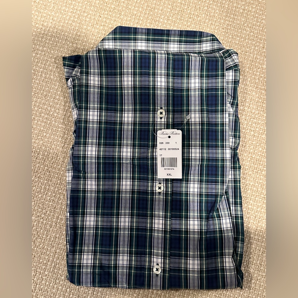 Brooks Brothers Tartan Plaid Friday Shirt size XXL - Picture 5 of 5